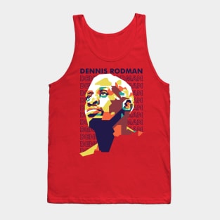 Dennis Rodman WPAP Art Tank Top